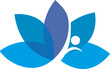 Yoga Logo , Logo Yoga , Lotus
