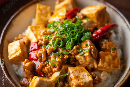 Fotografía Mapo-Don, spicy mapo tofu on rice