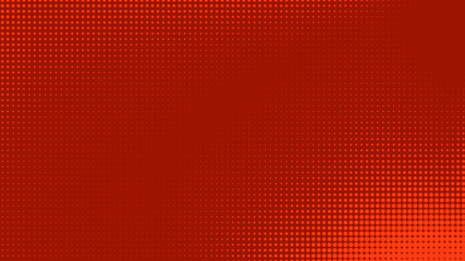 Poster - Dots halftone red purple color pattern gradient texture with technology digital background. Dots pop art comics style.