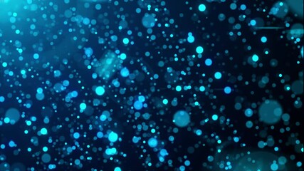 Poster - 3d rendering of abstract backdrop with blink particles. Computer generated glare rain with glitter.