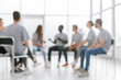 © yurolaitsalbert - background image of a group of young people at a meeting in a conference room