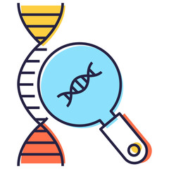 Sticker - Genetic Analysis Vector