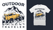 Offroad Car Tshirt Design