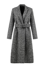 Grey Wool Women's Coat
