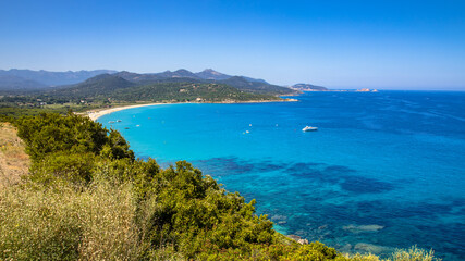 Poster - east coast of Corsica