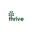 Thrive Logo Vector Tree Natural Design