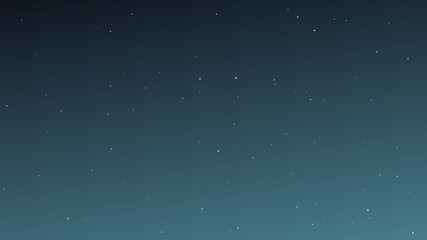 night sky with many stars