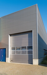 industrial unit with roller doors