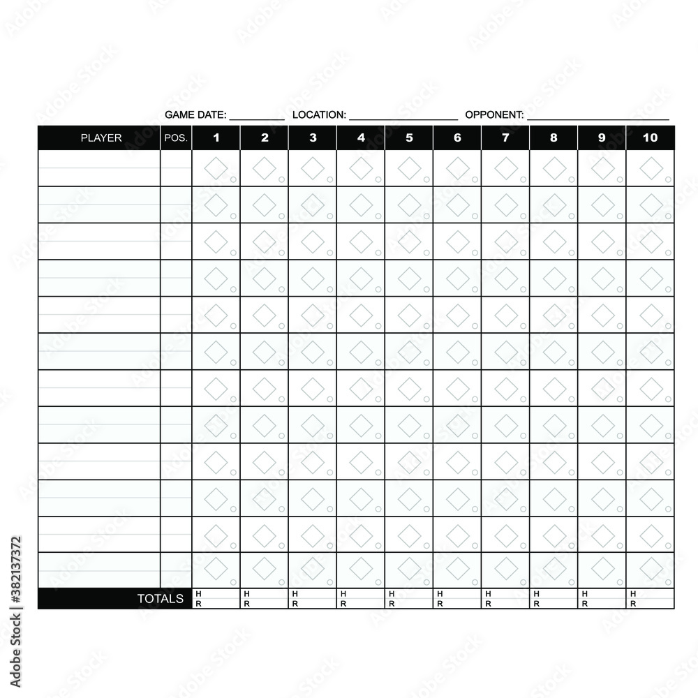 baseball-score-card-stock-vector-adobe-stock