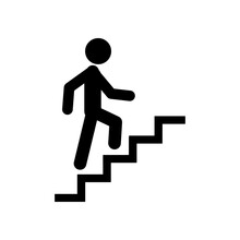 Stairs Icon Vector Illustration Eps10