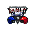 Baseball Rivalry Game Logo