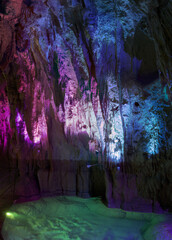 Wall Mural - Hoellgrotten Caves in Baar, Switzerland