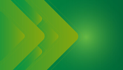 Wall Mural - Green abstract background geometry design vector