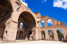 Basilica Of Maxentius (Constantine), Roman Forum, Rome, Lazio