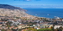 View Of City, Funchal, Madeira, Portugal
