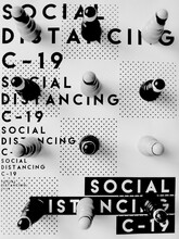 Social Distancing Concept [type]