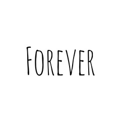 ''forever'' sign
