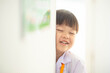 © wckiw - Portrait of little boy smiling at kindergarten school