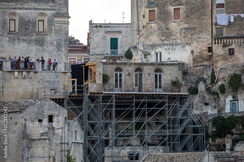 Fotomural Bond apartment from the movie No Time to Die in Sassi, Matera, Italy