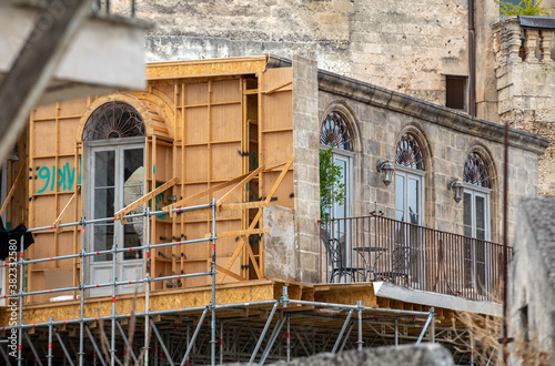 Fotomural Bond apartment from the movie No Time to Die in Sassi, Matera, Italy