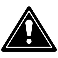 Wall Mural - error symbol solid icon design