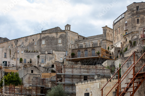 Cuadros en Lienzo Bond apartment from the movie No Time to Die in Sassi, Matera, Italy