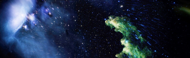 Wall Mural - high quality space background. explosion supernova. bright star nebula. distant galaxy. abstract ima