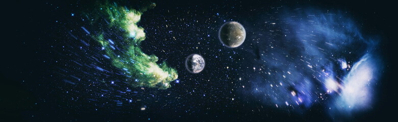 Wall Mural - high quality space background. explosion supernova. bright star nebula. distant galaxy. abstract ima
