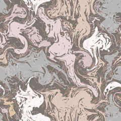 Wall Mural - Seamless Pattern with Marble Texture.