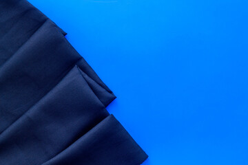 Cloth and fabric texture - textile top view
