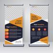 © Fauzan - Corporate rollup or X banner design template