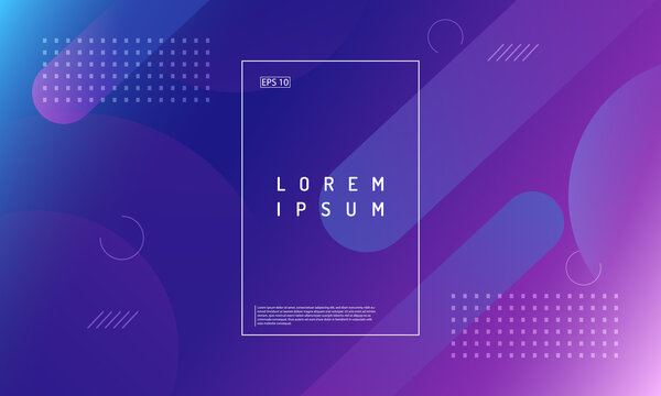 Modern abstract colorful vector background. Vector illustration
