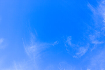 Blue sky with cloud in sunny summer, fresh and clearing day weather look so happy day.