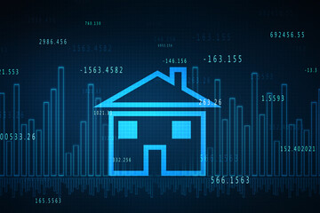 Poster - 2D rendering Real estate industry

