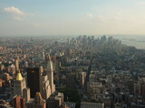 Fototapeta Nowy Jork - The view from Empire state building in New York, United States