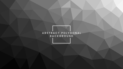 Wall Mural - Abstract geometric polygonal background.