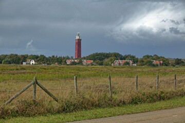 Poster - West Head Lighthouse in Zeeland, Niederlande