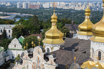 View of the Orthodox Church Kiev Pechersk Lavra