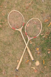 © Danil Nevsky/Stocksy - Badminton racket on grass