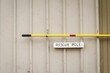 © Lindsay Crandall/Stocksy - Rescue Pole sign on the side of a building