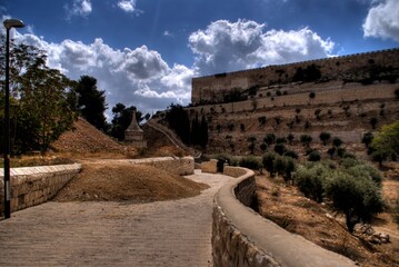 Poster - Jerusalem temple mount panorama