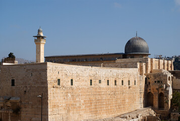 Poster - Jerusalem temple mount panorama