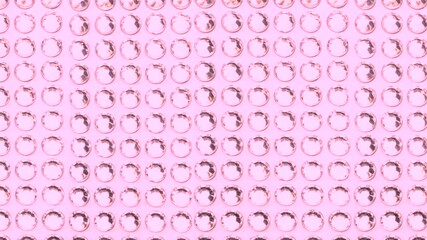 Poster - intro animation loop background  with crystal moving left to right for opening , logo, transition and title