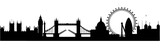 Fototapeta Londyn - Vector illustration of London skyline