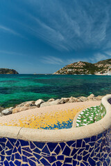 Boats in the port of Andratx, Balearic Islands, Majorca, Spain on April 12, 2014.