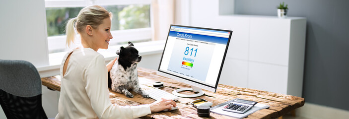 Aufkleber - Credit Score Check Online