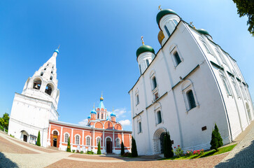 Poster - Assumption Cathedral, Tikhvin Church in Kolomna