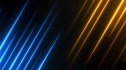 Poster - technology background with neon lights. colorful motion texture for battle announcement. match split