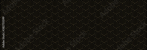 Mata magnetyczna Background pattern seamless geometric line abstract gold luxury color vector. Christmas background.