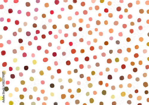 水玉の背景 グラデーションカラー Wall Mural Wallpaper Murals 佑季 菊地